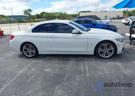 2018 BMW 430I z USA, uszkodzony, nr VIN WBA4Z1C58JEC59618